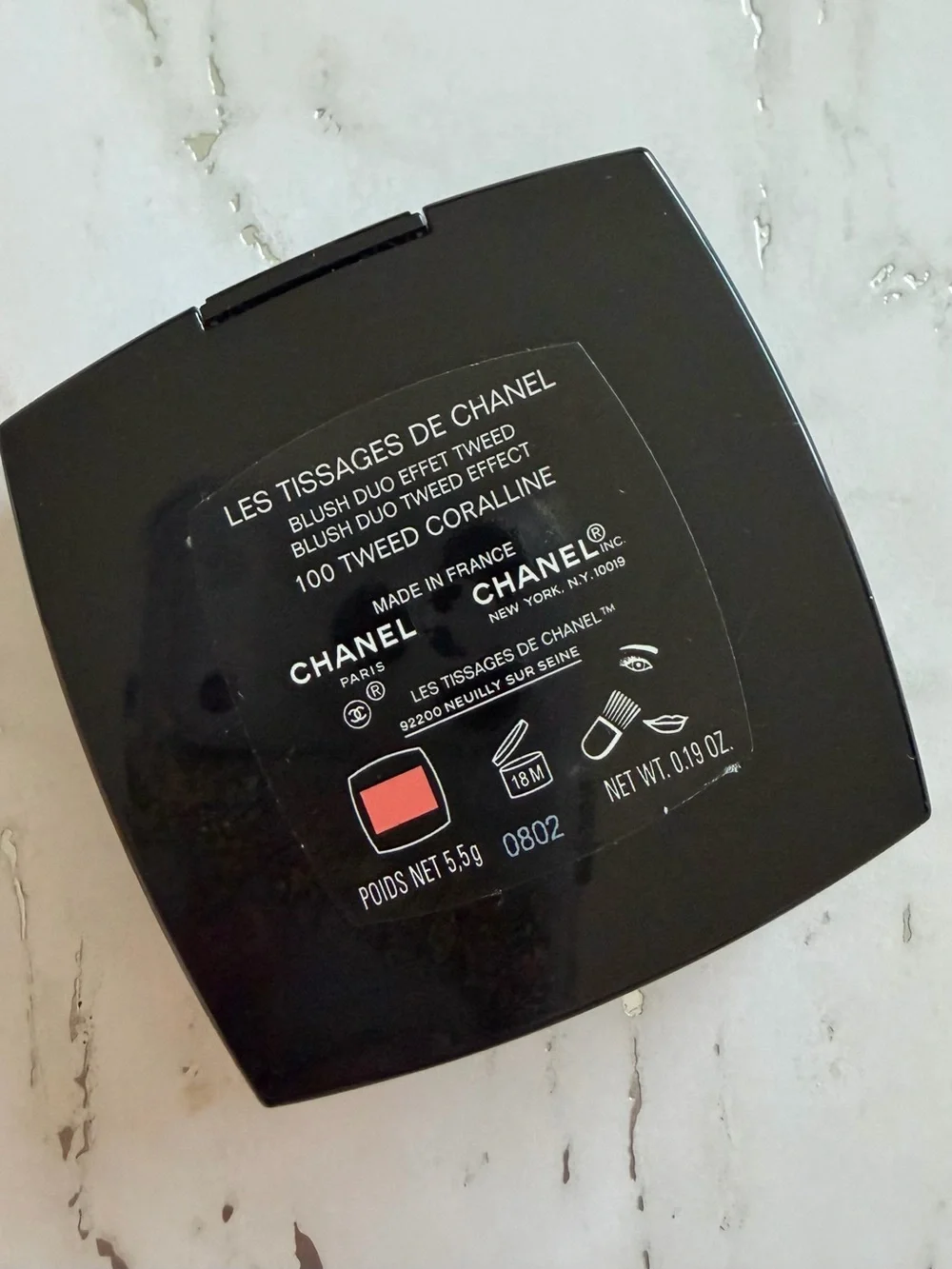 Chanel Limited Edition Blush Duo in Tweed Caroline- Extremely Rare and HTF!